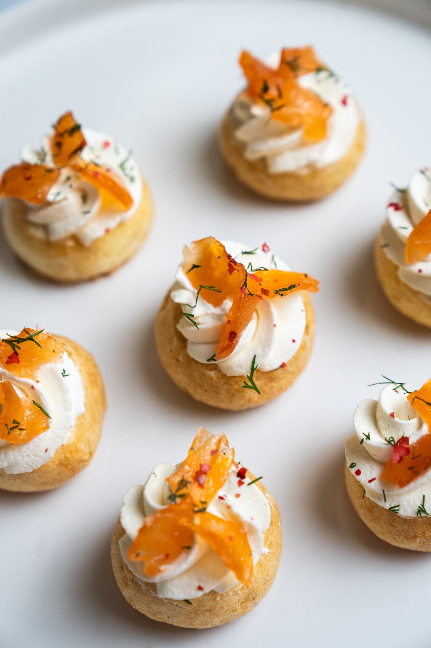 Plateau de 30 choux salés