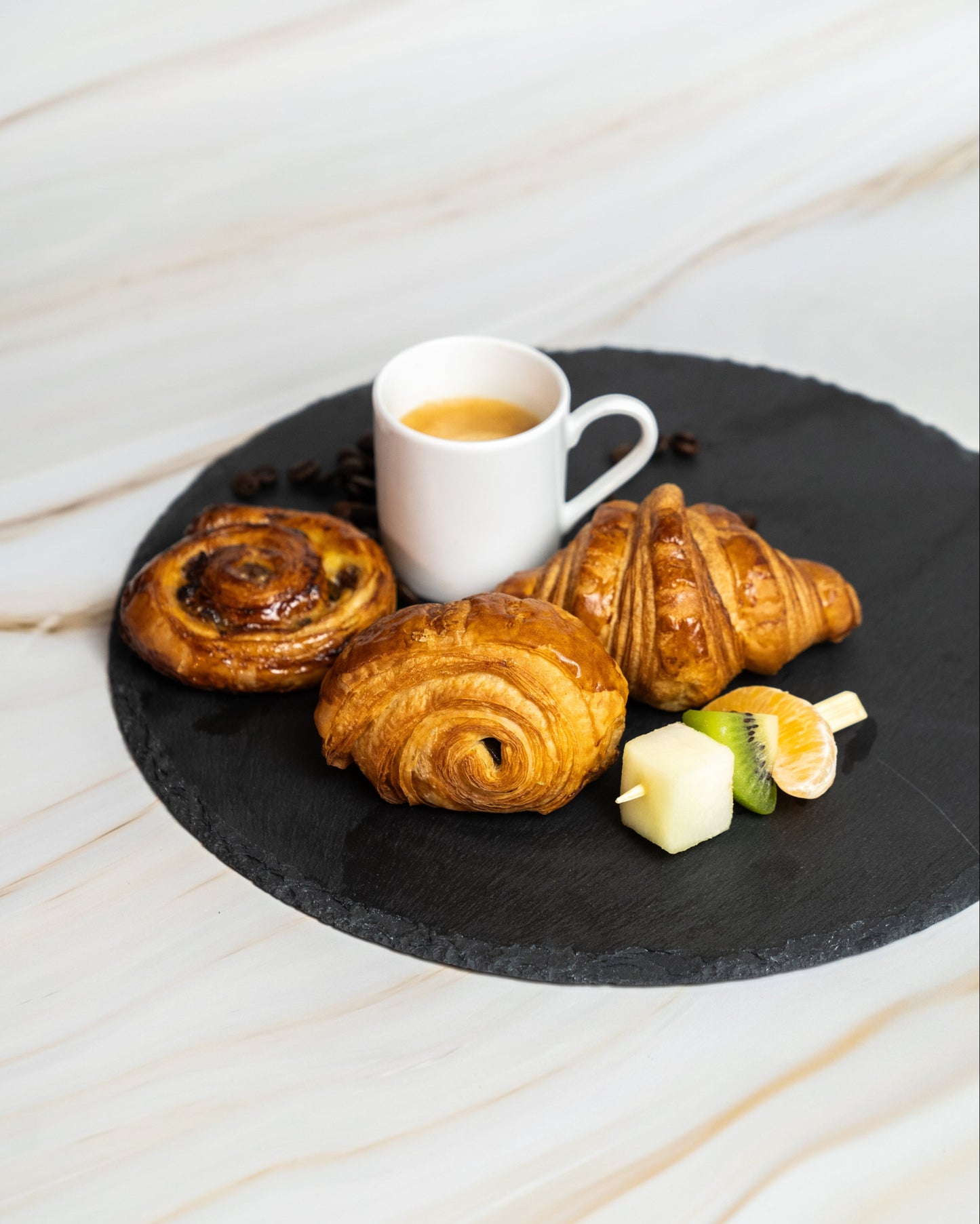 Le petit déjeuner fruité